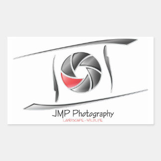 JMP Photography sticker rectangle