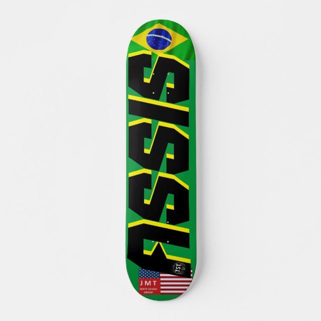 JMT BRAZIL   ASSIS   PRO 7 3/4" Skateboard Deck (Front)