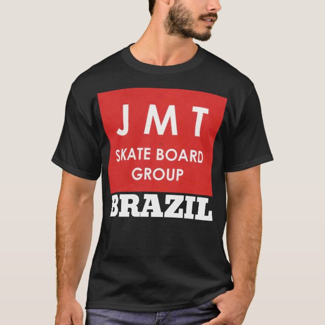 JMT BRAZIL. BRAZIL Basic Dark T-Shirt (Front)