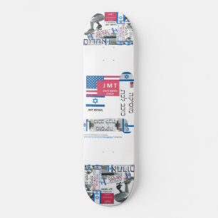 JMT ISRAEL  8 1/4" Skateboard Deck