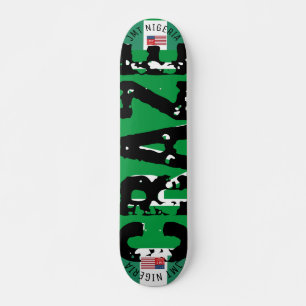 JMT NIGERIA   CRAZE  7 3/4" Skateboard Deck
