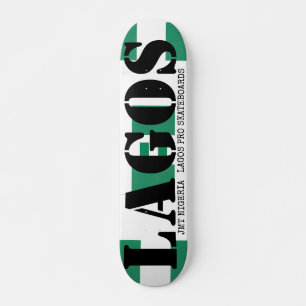 JMT NIGERIA   LAGOS 7 3/4" Skateboard Deck