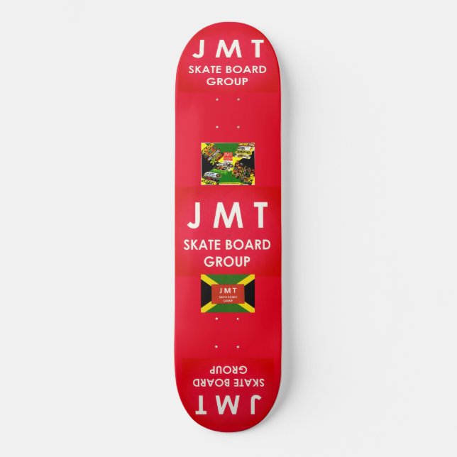 JMT OFFICIAL.  JMT 8 1/4" Skateboard Deck (Front)