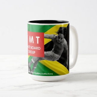 JMT OFFICIAL SKATEBOARD Two-Tone COFFEE MUG