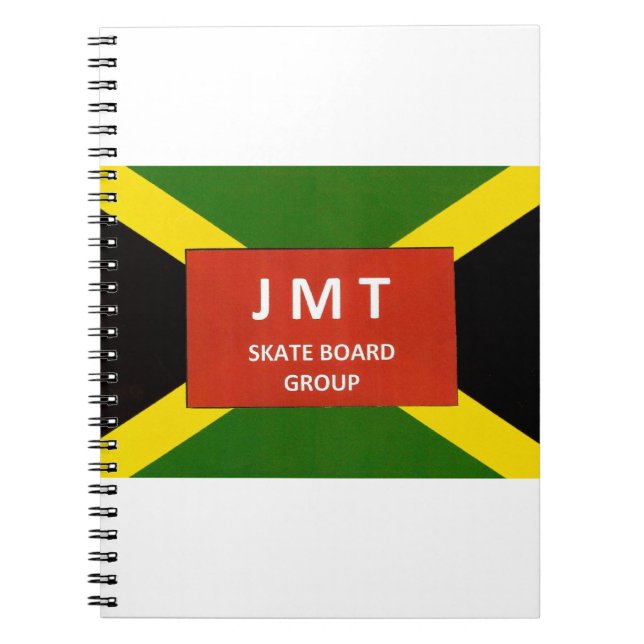 JMT SKATEBOARD GROUP MERCH NOTEBOOK (Front)