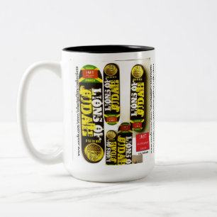 JMT. Two-Tone Mug, 15 oz Coffee Mug