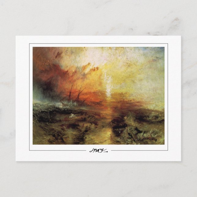 JMW Turner #133-2 - Fine Art Postcard (Front)