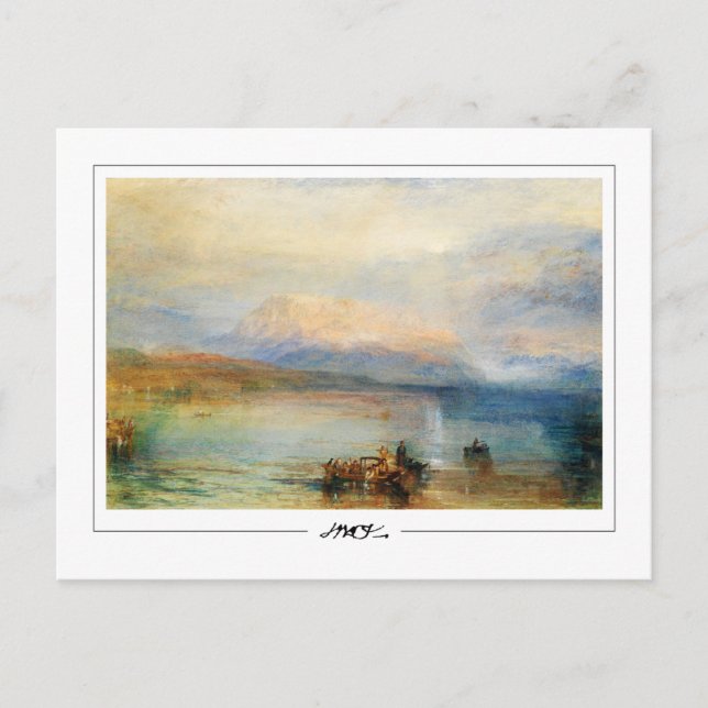 JMW Turner #18-3 - Fine Art Postcard (Front)