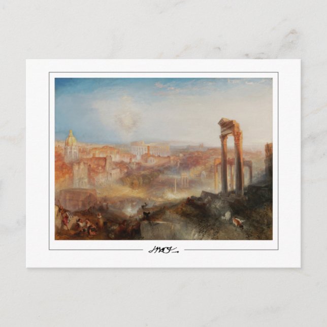 JMW Turner #26-2 - Fine Art Postcard (Front)