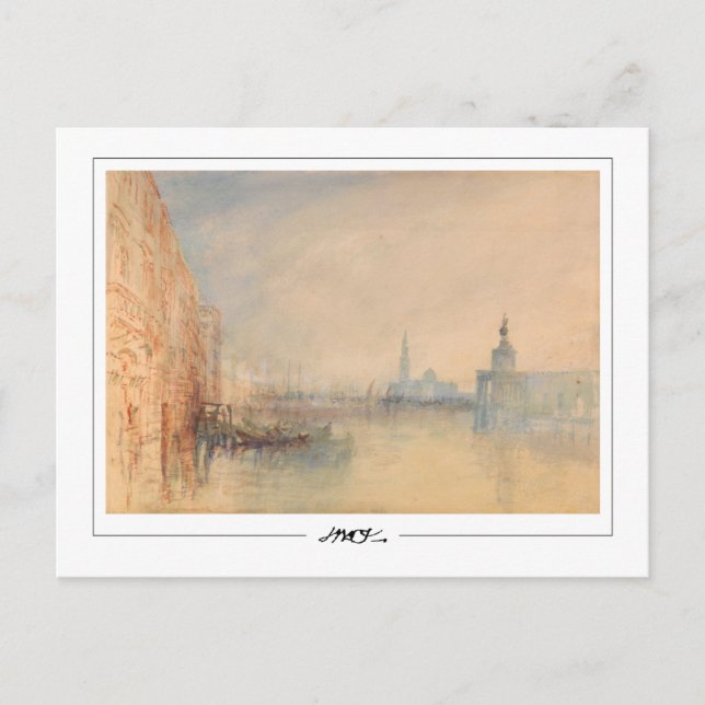 JMW Turner #33-2 - Fine Art Postcard (Front)