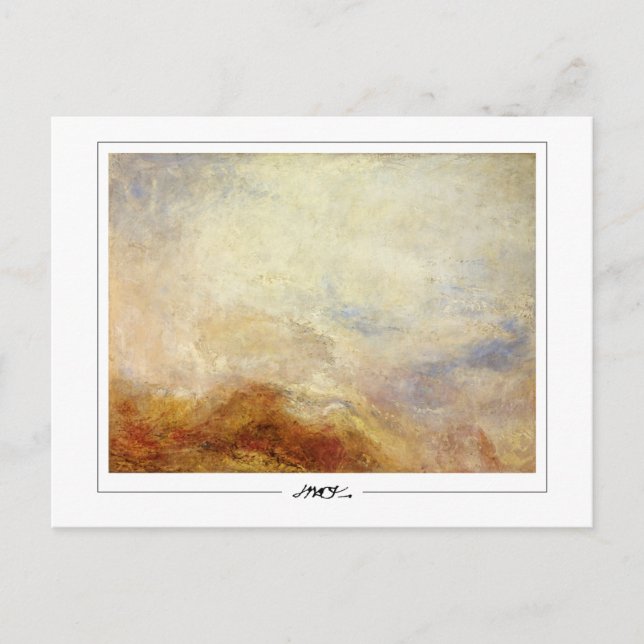 JMW Turner #36-2 - Fine Art Postcard (Front)