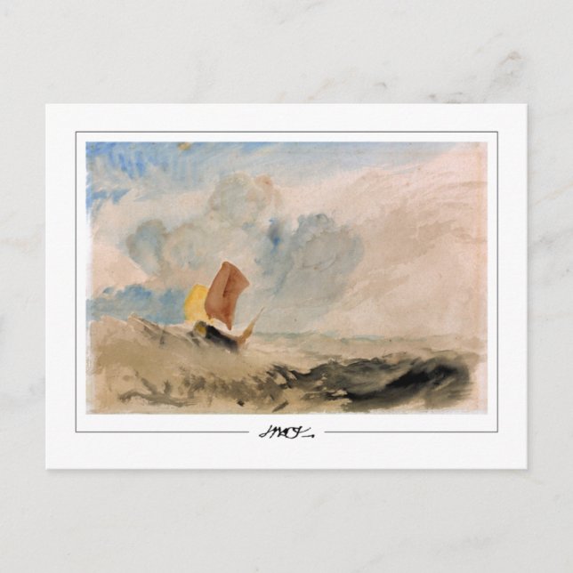 JMW Turner #393 - Fine Art Postcard (Front)