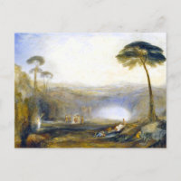 JMW Turner The Golden Bough Postcard