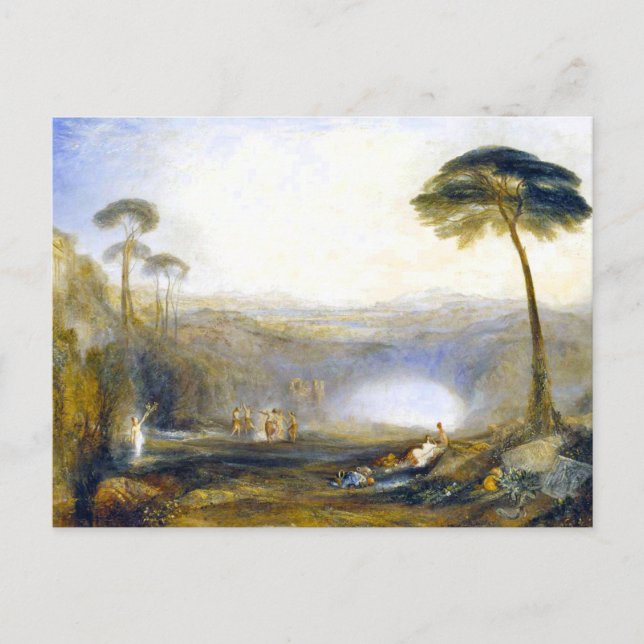 JMW Turner The Golden Bough Postcard (Front)