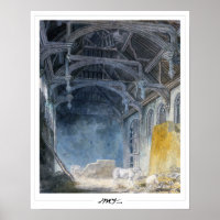 JMW Turner Zedign Art Poster #2