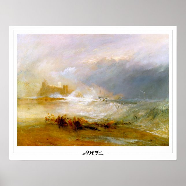 JMW Turner Zedign Art Poster #24-3 (Front)