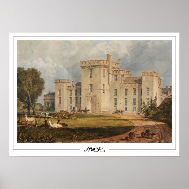 JMW Turner Zedign Art Poster #29-2 (Front)