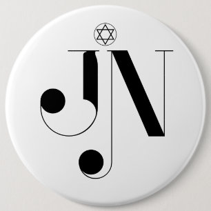JN Magazine Logo Colossal Button