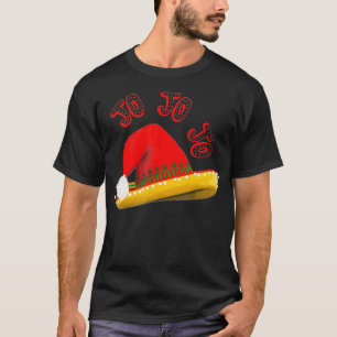 Jo Jo Jo 'Ho ho ho' Spanish Meican Christmas Santa T-Shirt