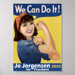 'Jo-sie the Riveter' Fundraiser Poster