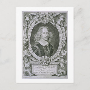 Joachim Camerarius, from 'Portraits des Hommes Ill Postcard