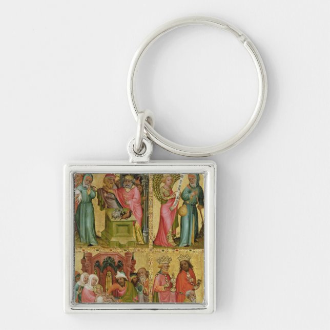 Joachim's Sacrifice and Circumcision of Christ Key Ring (Front)