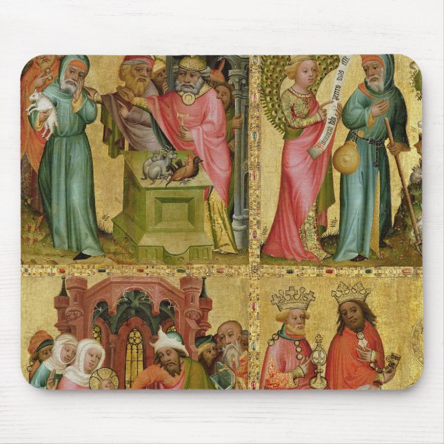 Joachim's Sacrifice and Circumcision of Christ Mouse Pad (Front)