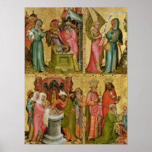 Joachim's Sacrifice and Circumcision of Christ Poster