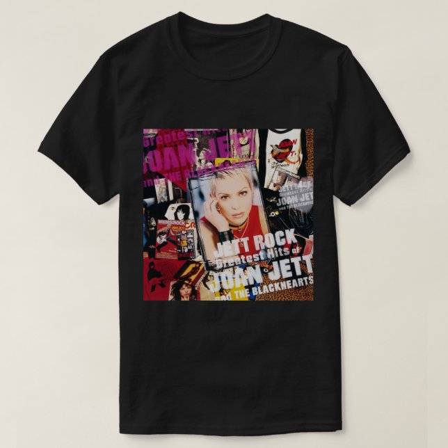 Joan Jett and The Blackhearts jett rock greatest h T-Shirt (Design Front)