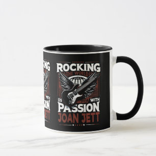 Joan Jett Designs: Stylish Mug Creations for Your