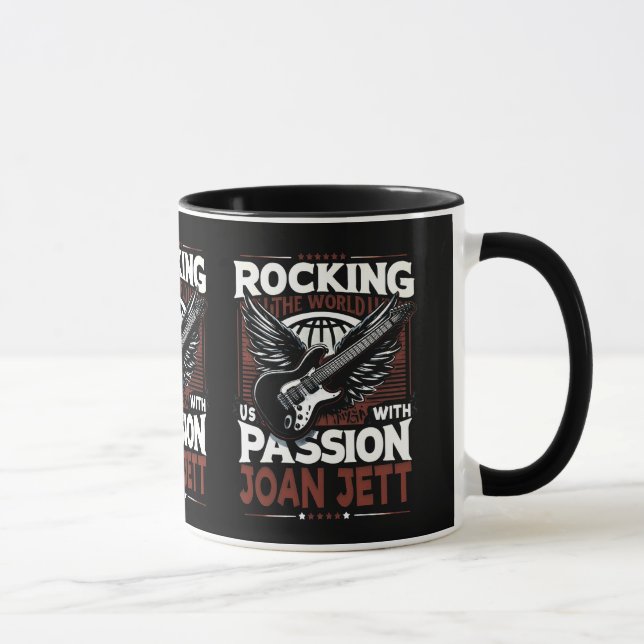 Joan Jett Designs: Stylish Mug Creations for Your  (Right)