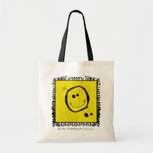 joan miro happy face bag