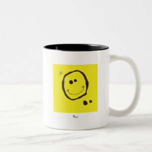 joan miro happy face mug