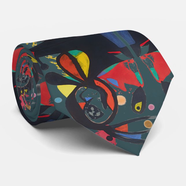 Joan Miro Tie (Rolled)