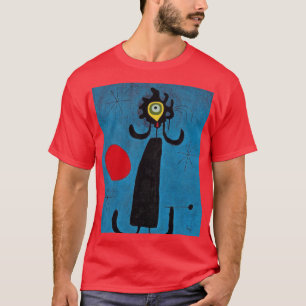Joan Miro Woman in Front of the Sun caesium funny T-Shirt