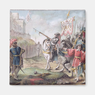 Joan of Arc (1412-31) Orders the English to Leave Magnet