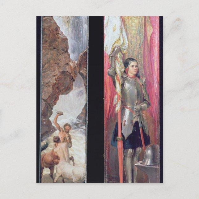 Joan of Arc, 1890s Postcard (Front)