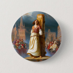 Joan of Arc 6 Cm Round Badge