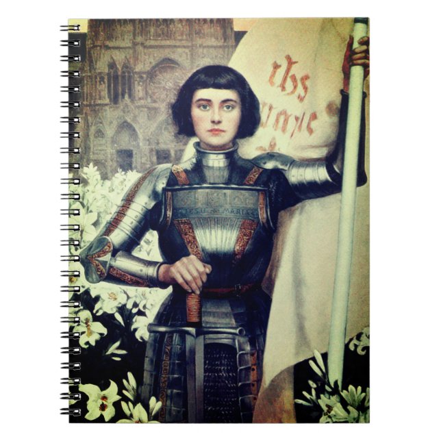 Joan of Arc (Albert Lynch illustration) Notebook (Front)
