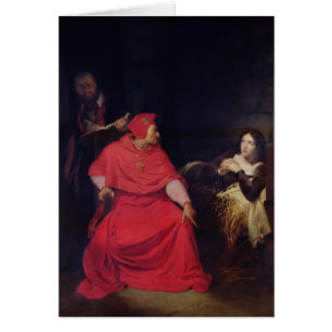 Joan of Arc  and the Cardinal of Winchester