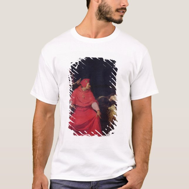Joan of Arc  and the Cardinal of Winchester T-Shirt (Front)