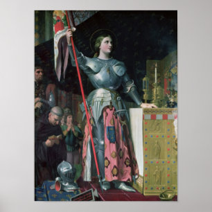 Joan of Arc  at the Coronation of King Charles Poster