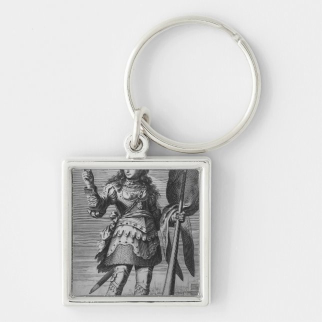 Joan of Arc  Before Orleans Key Ring (Front)