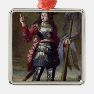 Joan of Arc Before Orleans Metal Ornament