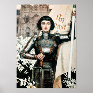 Joan of Arc by Albert Lynch Poster