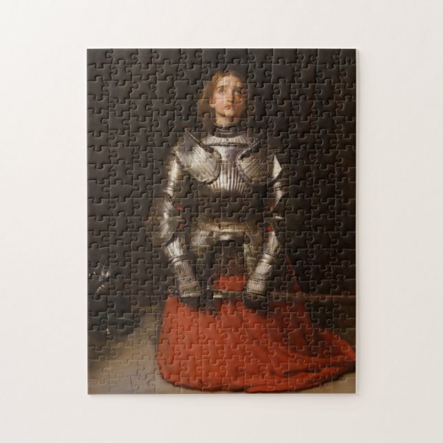 Joan of Arc (by John Everett Millais) Jigsaw Puzzle (Vertical)