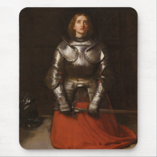 Joan of Arc (by John Everett Millais) Mouse Pad
