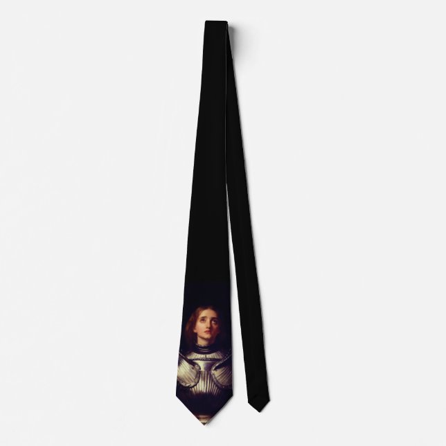 Joan of Arc by John Everett Millais Tie (Front)
