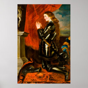 Joan of Arc by Peter Paul Rubens Poster