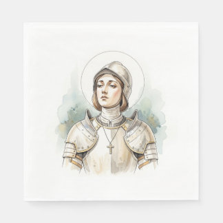 Joan of Arc , Catholic Gifts Napkin